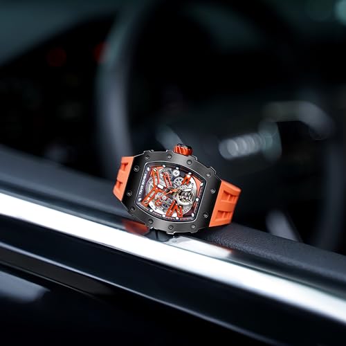 Thumbnail 3 de TSAR BOMBA Men’s Watch UK Luxury Automatic with Tonneau Case and Sapphire Glass