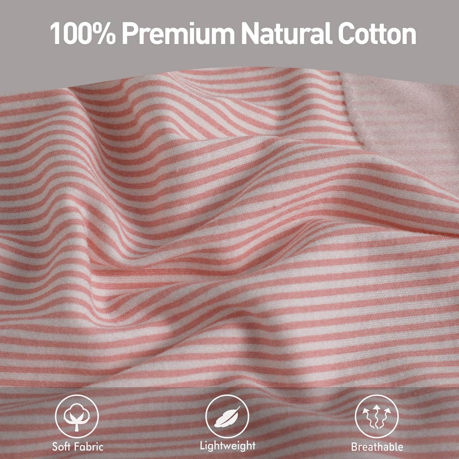 Thumbnail 4 de Baby Swaddle Blanket Wraps 2 Pack 0-3 Months