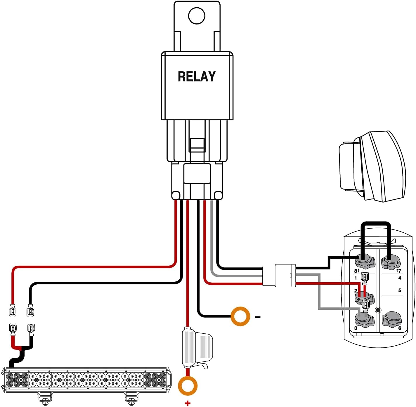 Thumbnail 5 de Nilight ZH084 12Inch 72W LED light bar