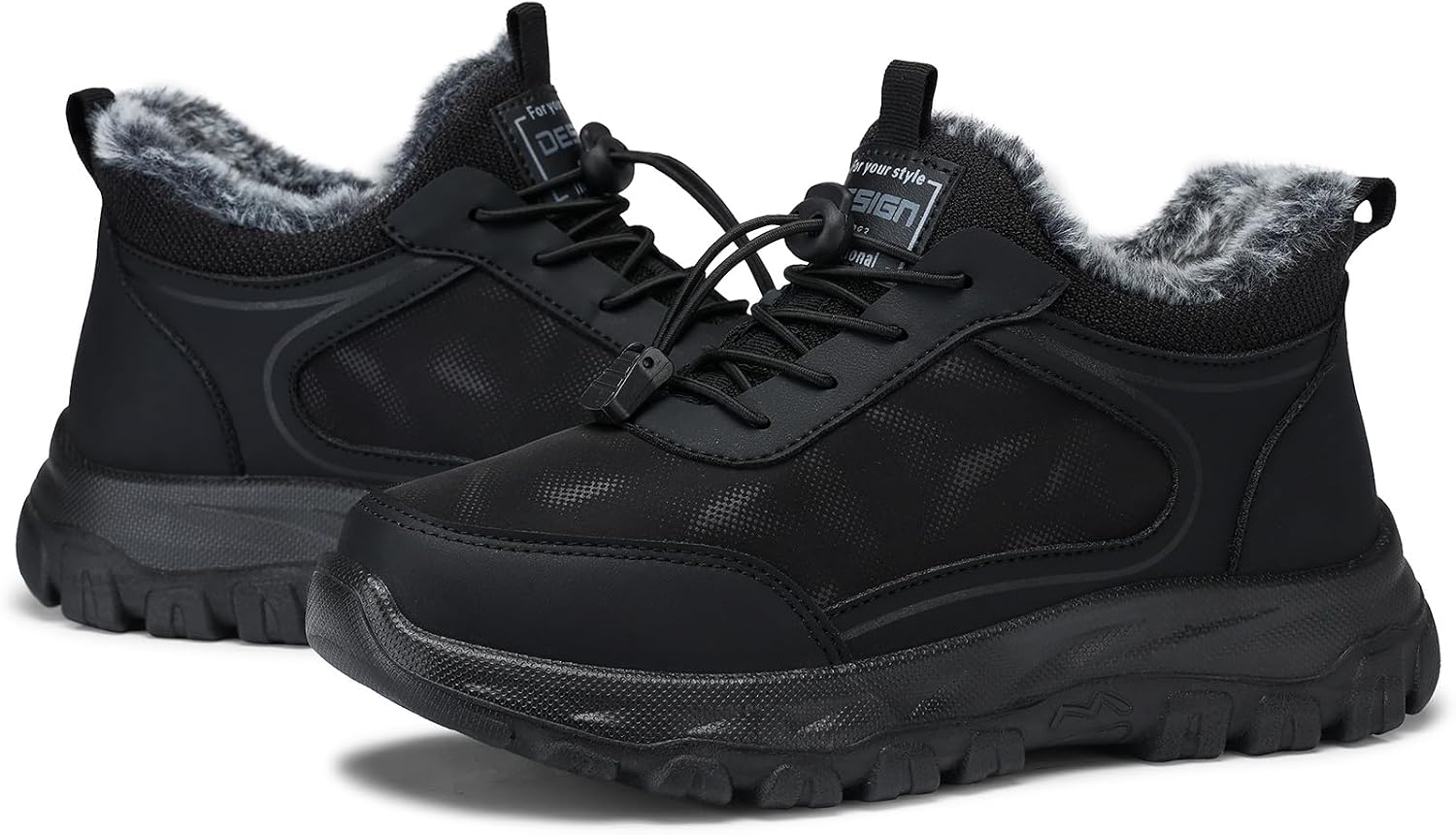 Detalle 1 de SHIBEVER Womens Winter Snow Boots