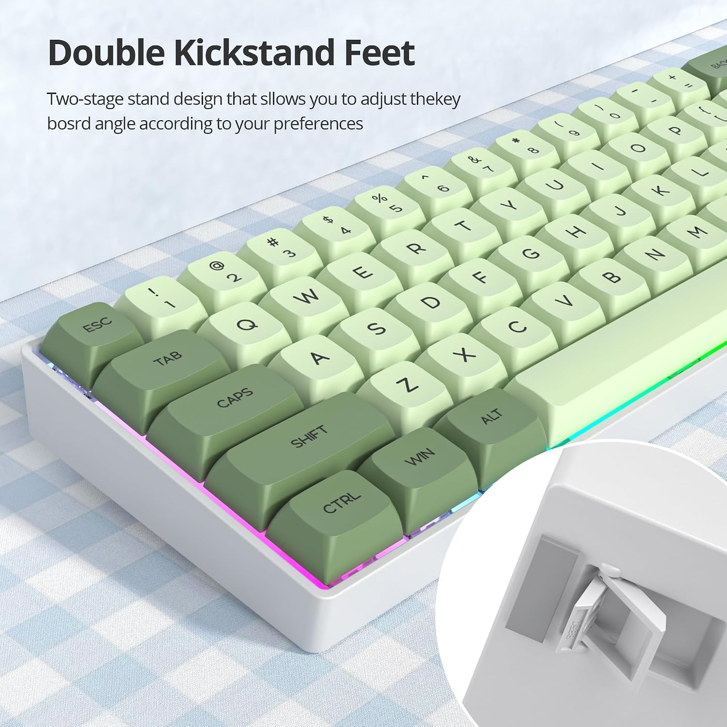 Detalle 1 de iRoboosta mechanical keyboard 68-key