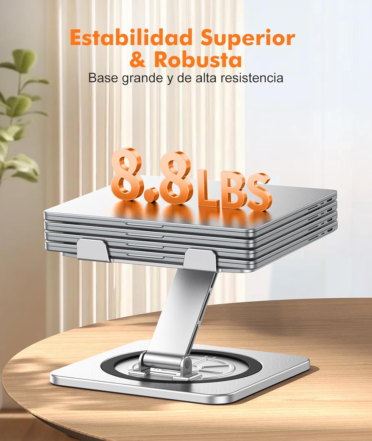 Detalle de EOIWUY Soporte portátil 360° para 10-16