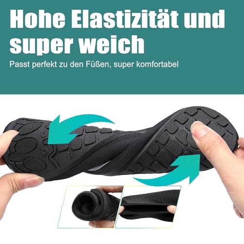 Thumbnail 1 de Steppli Badeschuhe – Wasserschuhe Strandschuhe schnell trocknend, atmungsaktiv und rutschfest (EU48) von Steppli