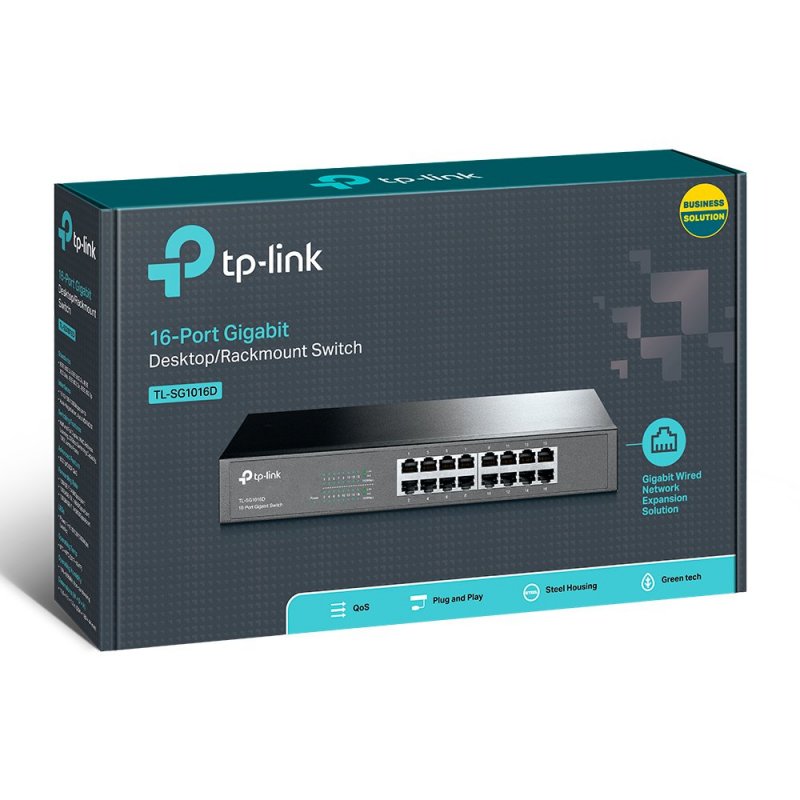 Thumbnail 2 de TP-Link TL-SG1016D Switch 16 puertos Gigabit 📡
