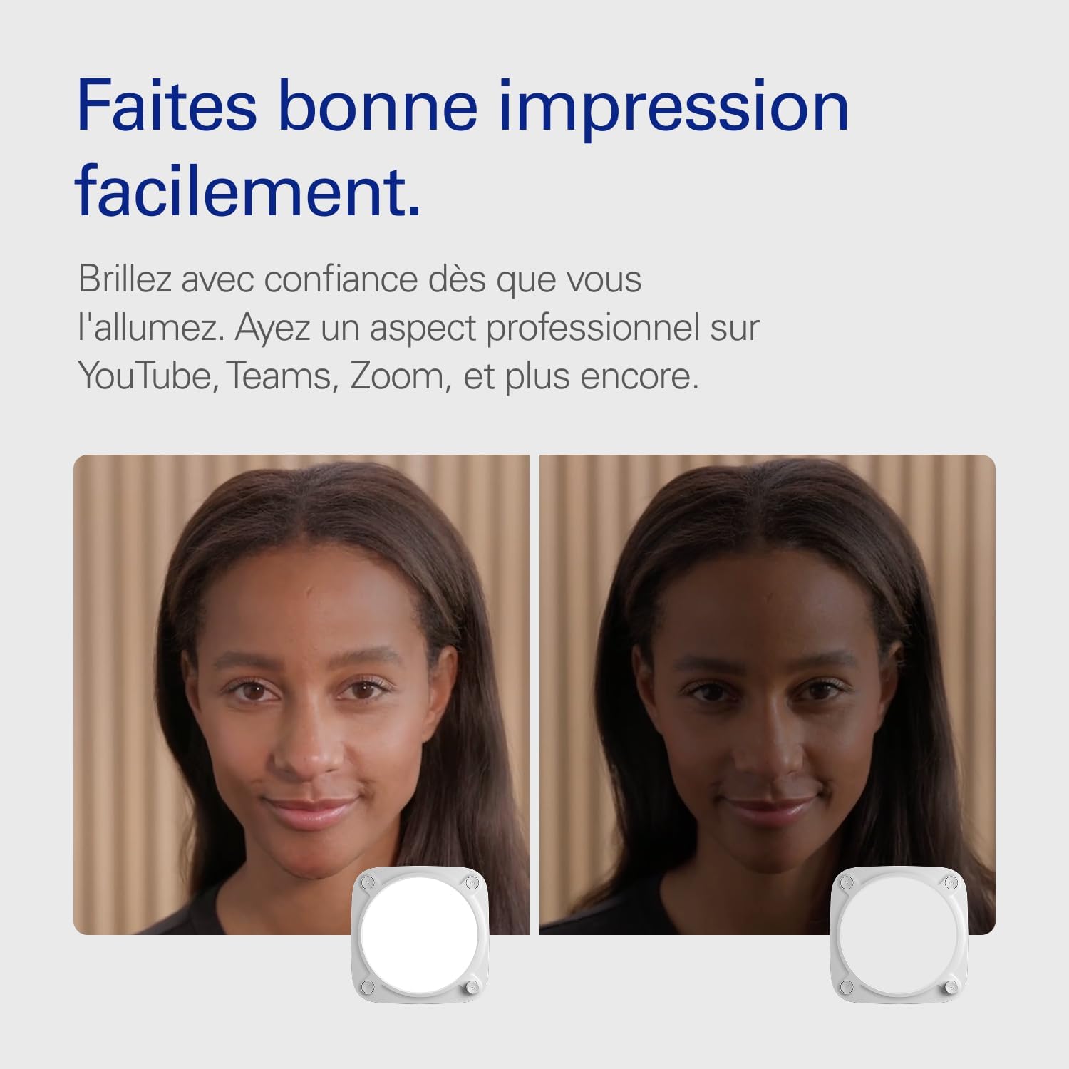 Thumbnail 1 de Elgato Key Light Neo (sans support) : éclairage pour vidéo, streaming et visio avec contrôle intégré/Wi‑Fi