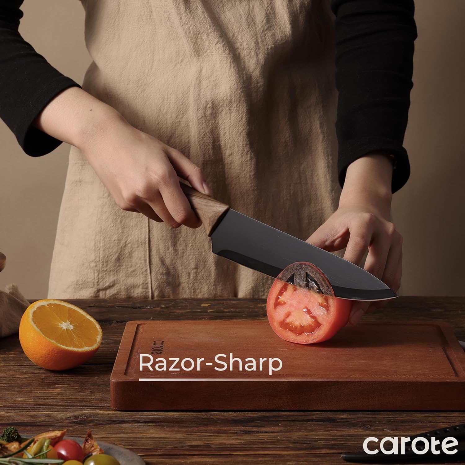 Detalle de CAROTE Knife Set, 12-Piece
