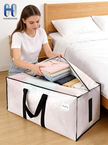 Thumbnail 7 de HOMESURE 8-Pack 24-Gallon Heavy-Duty Moving Bags with Water-Resistant Fabric and Wrap-Around Handles