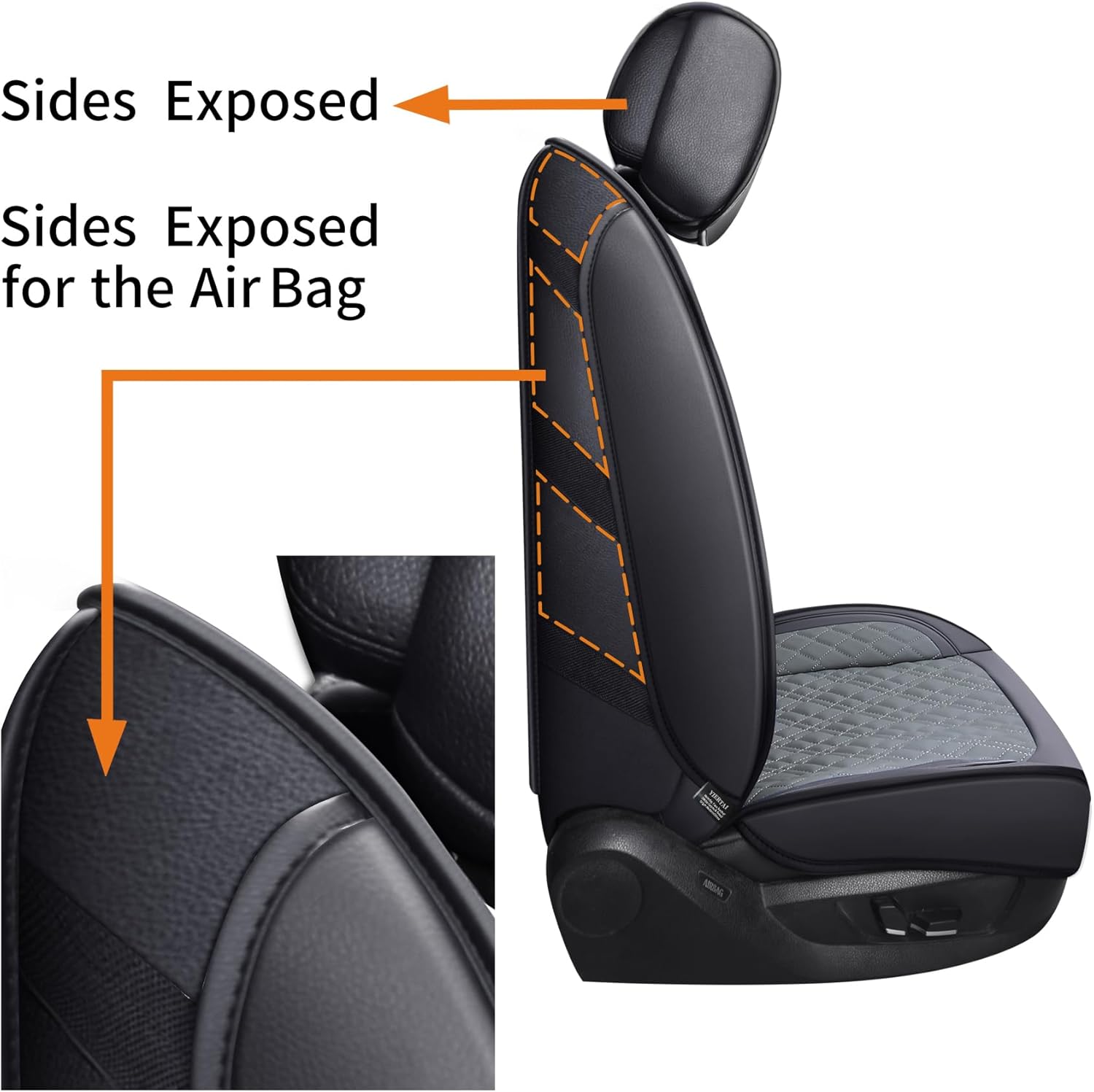 Thumbnail 3 de YIERTAI Dodge Ram Seat Covers 2009-2026