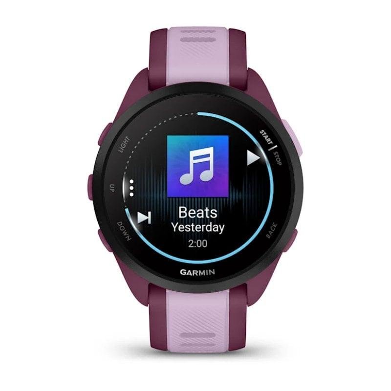 Detalle de Garmin Forerunner 165 Music reloj GPS AMOLED 42 mm