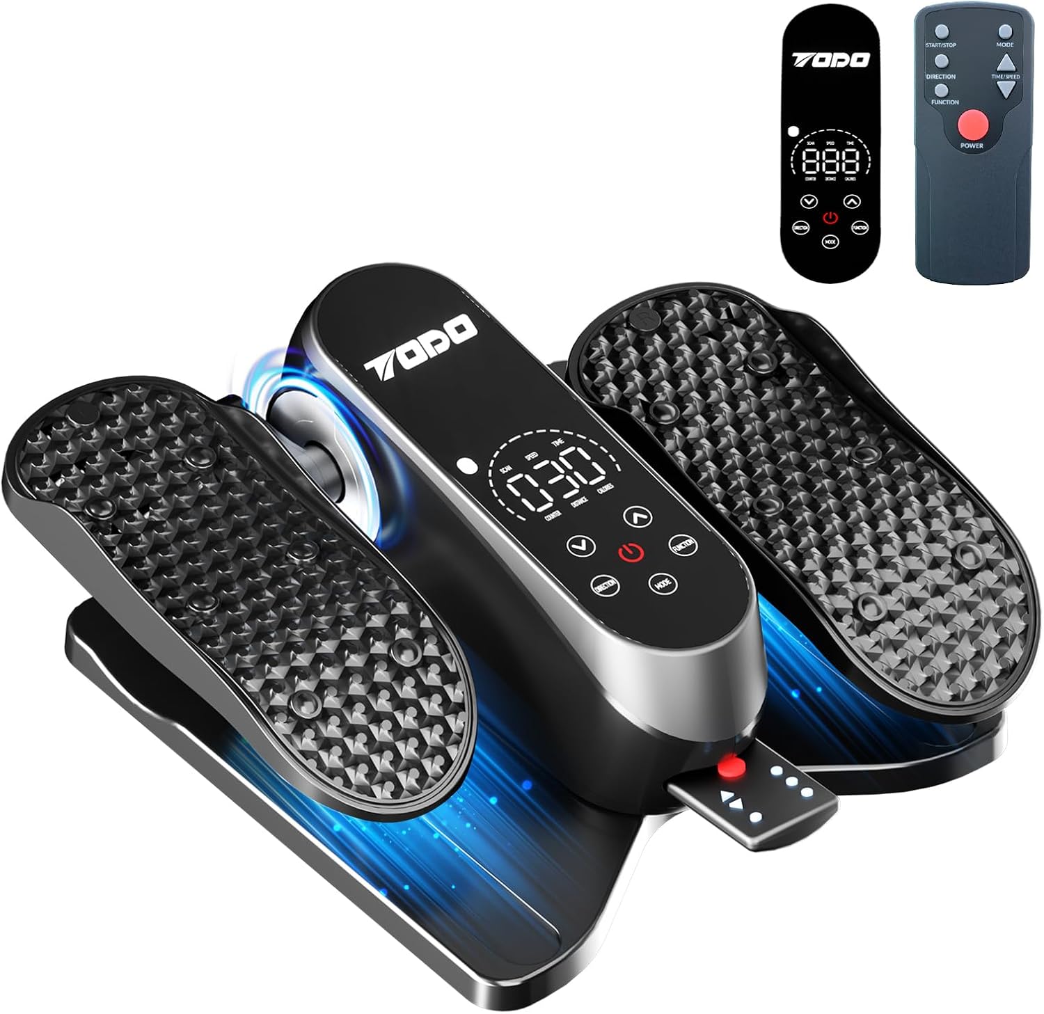 Detalle de TODO TUD-523 Under-Desk Elliptical with Remote, 12 Speeds and 12 Modes