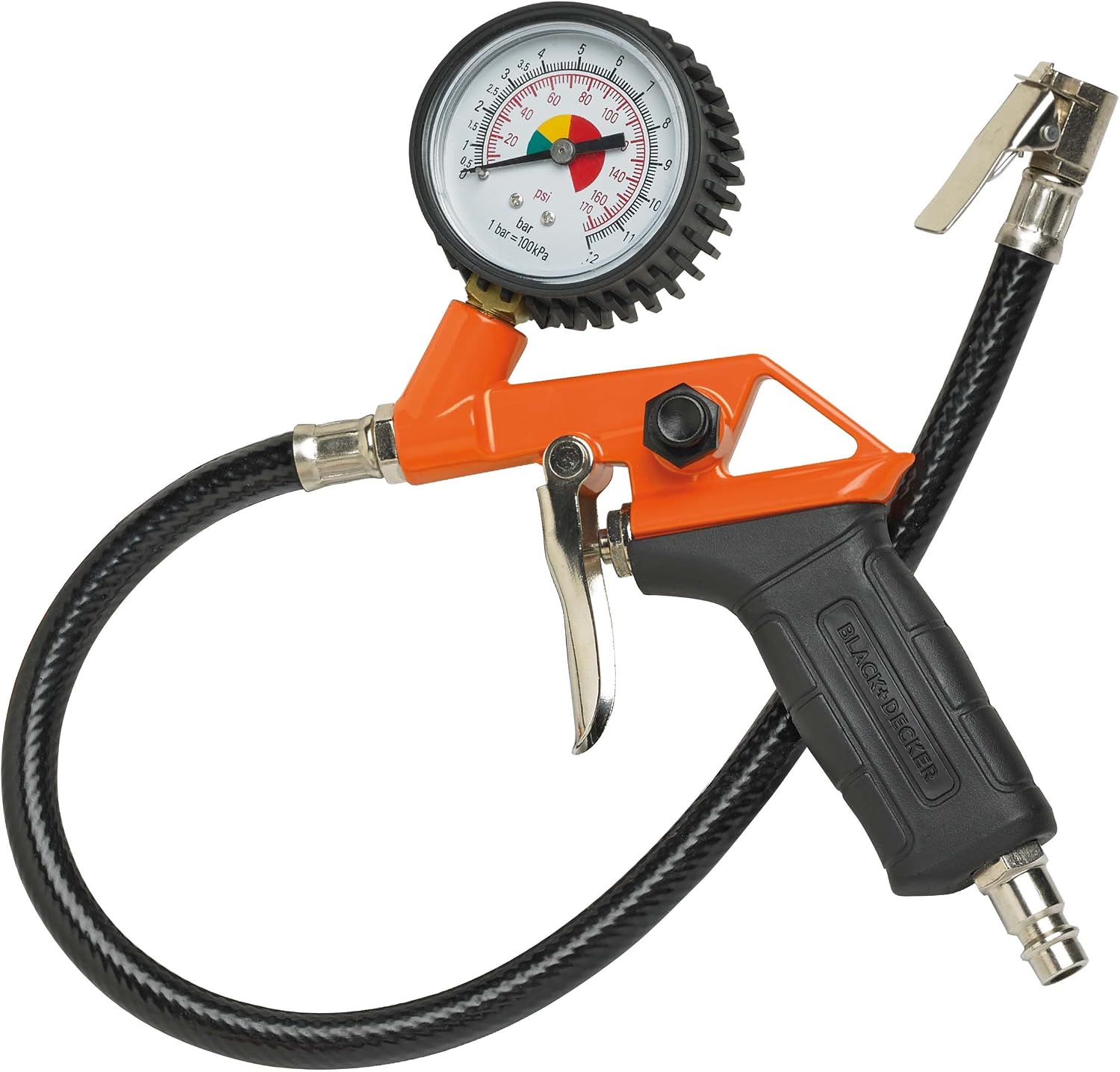 Detalle de Black+Decker 9045853BND – zestaw akcesoriów pneumatycznych, pistolet 1 l i wąż 5 m