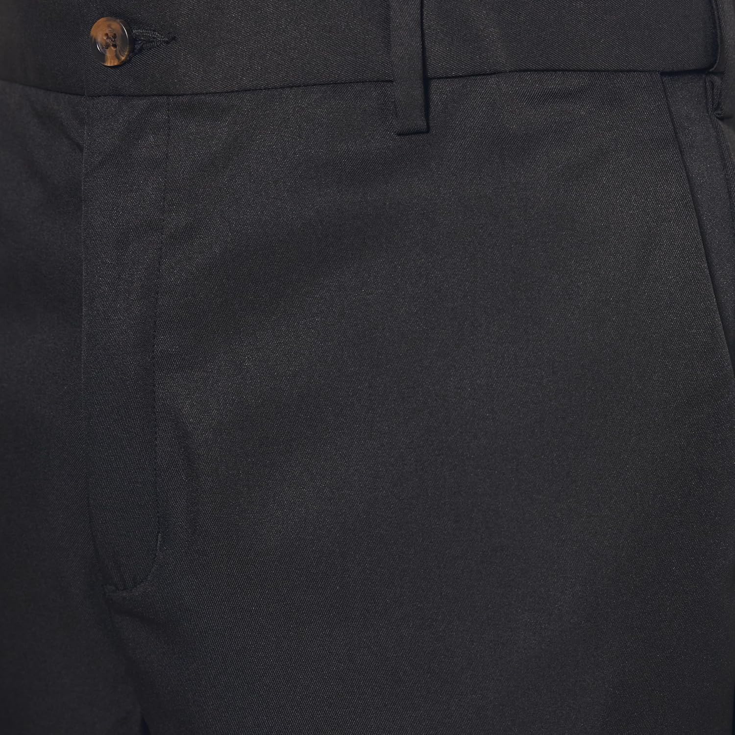 Detalle de Amazon Essentials Herren Flatfront-Anzughose mit elastischem Bund – klassische Passform