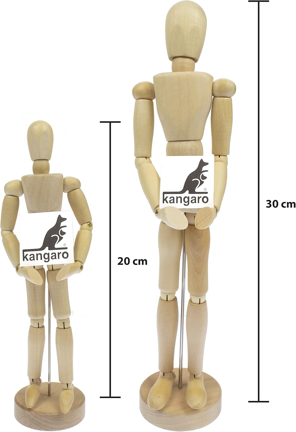 Thumbnail 6 de Mannequin articulé flexible en bois de buis Kangaro (30 cm)