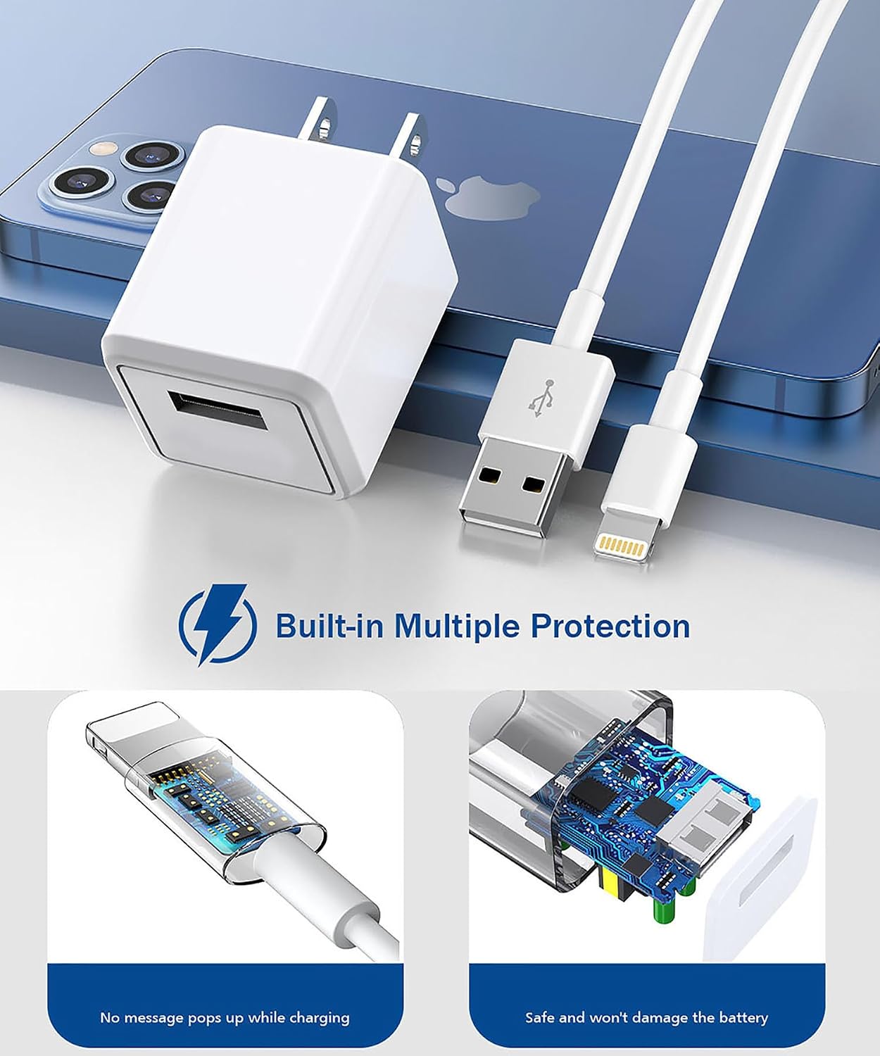 Detalle 2 de iPhone Charger 6FT 2-Pack