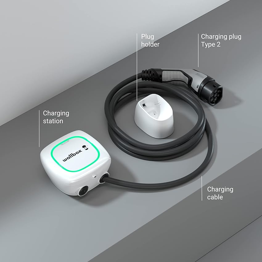 Thumbnail 2 de Wallbox Pulsar Plus 22 kW, cable 5 m, Tipo 2