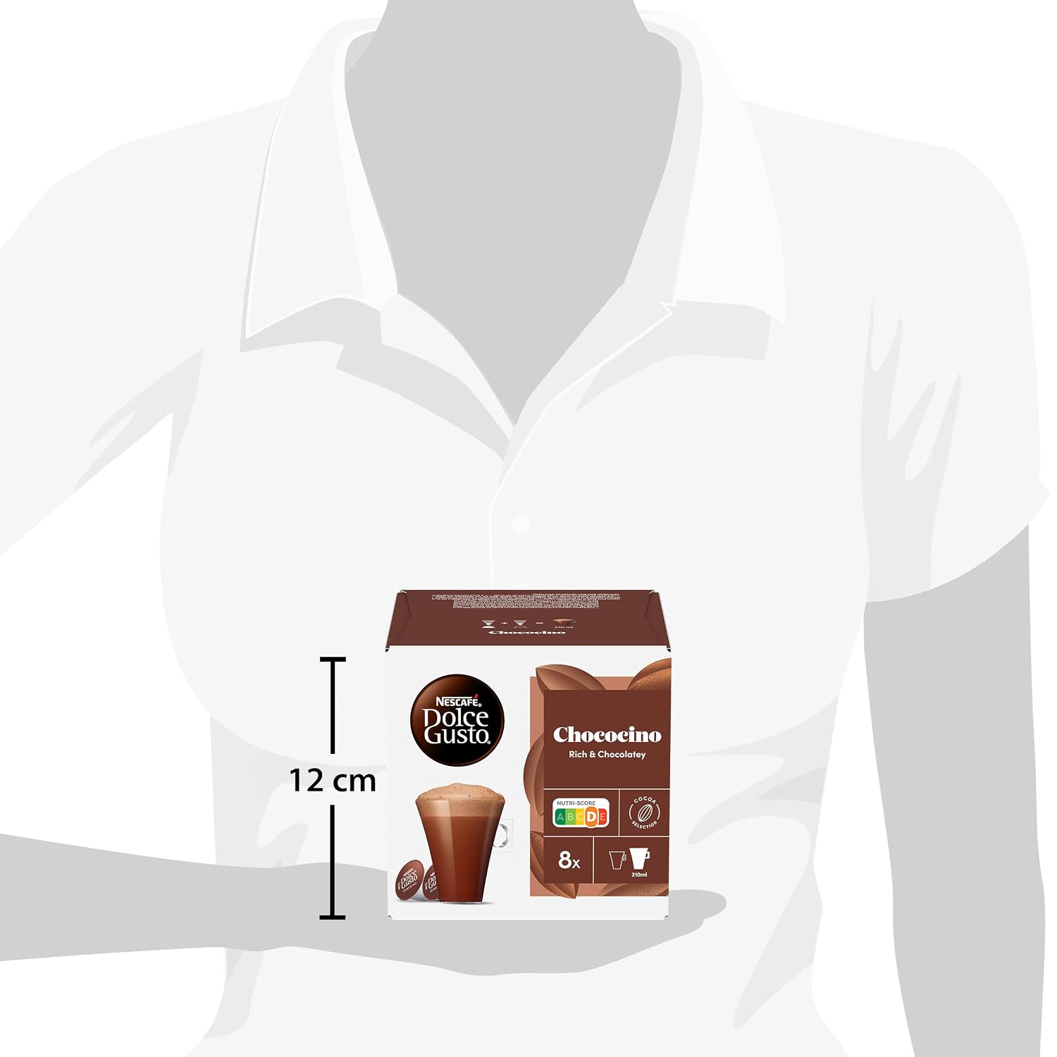 Thumbnail 6 de NESCAFÉ Dolce Gusto Chococino Kakaokapseln (3 x 16) – Schokoladiger Genuss fürs Dolce Gusto System