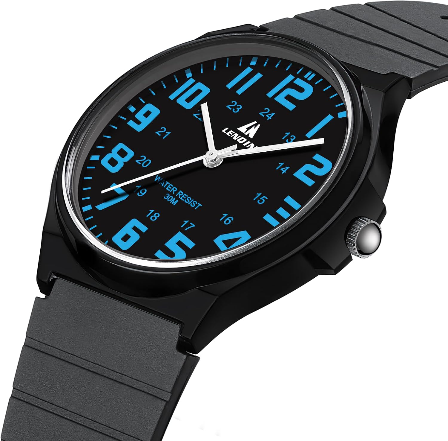 Detalle de LN LENQIN Herren-Uhr 40 mm Edelstahl