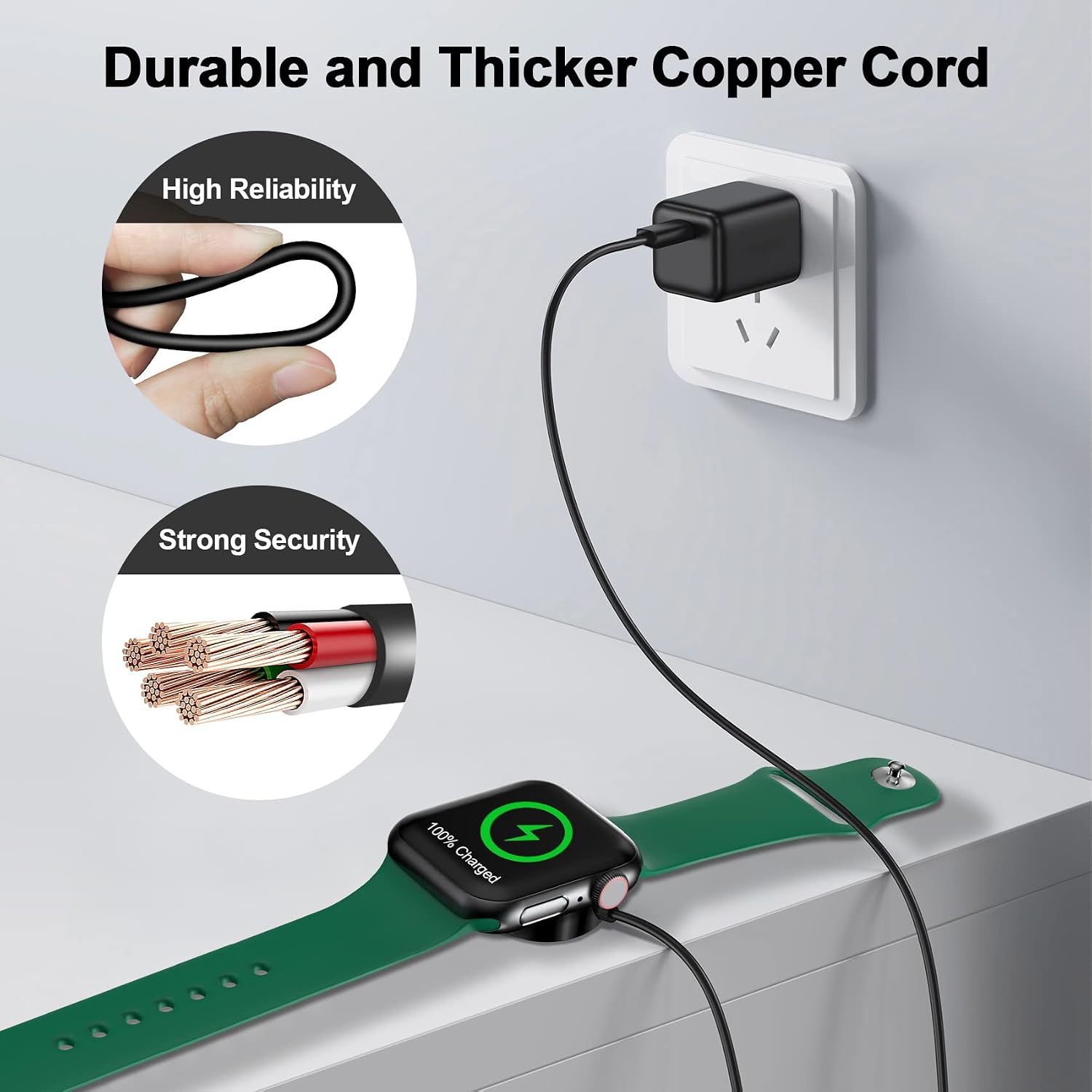 Detalle 2 de Apple Watch Charger Cable, USB-C