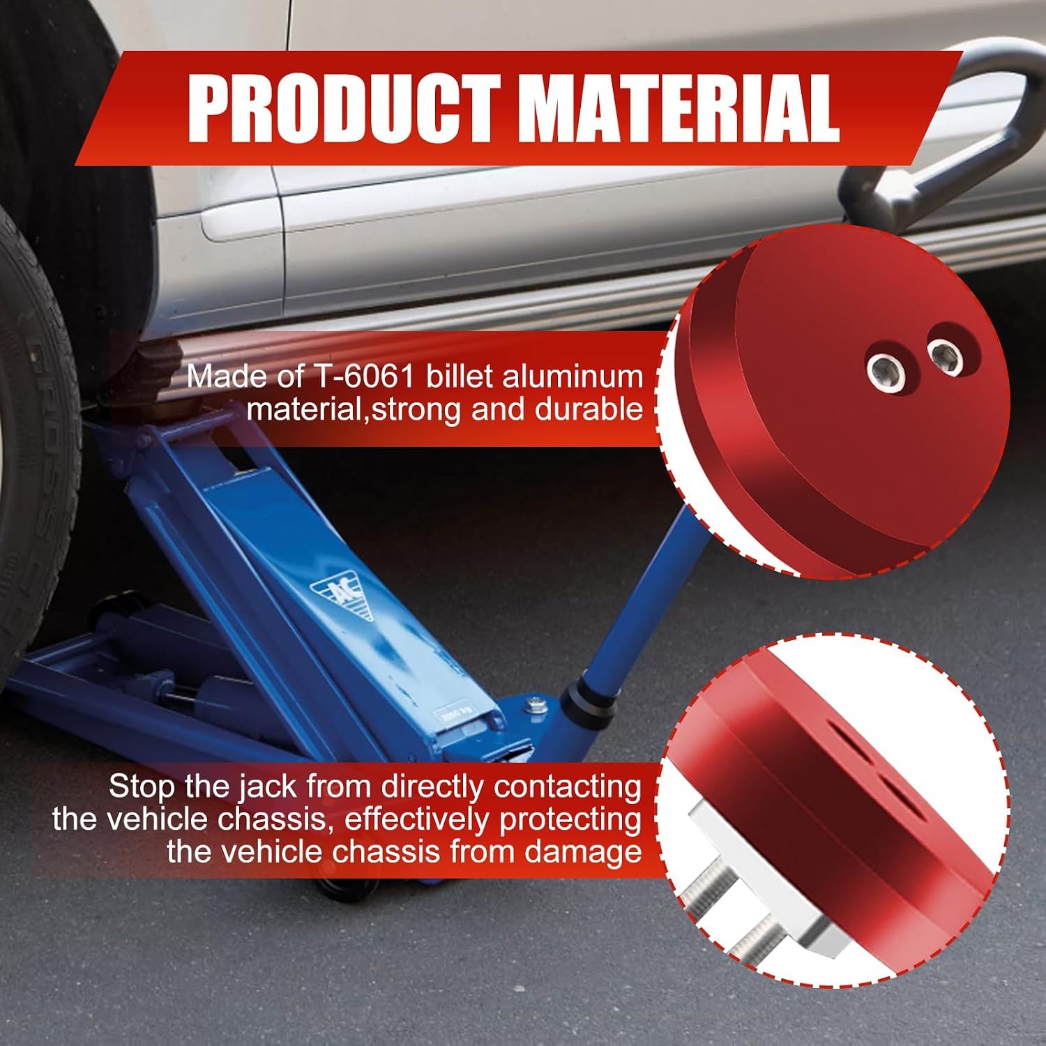 Thumbnail 4 de Chelhead Corvette Floor Jack Pad Adapter