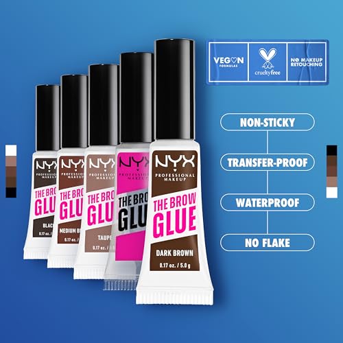 Thumbnail 3 de NYX Professional Makeup The Brow Glue Gel de Cejas Transparente
