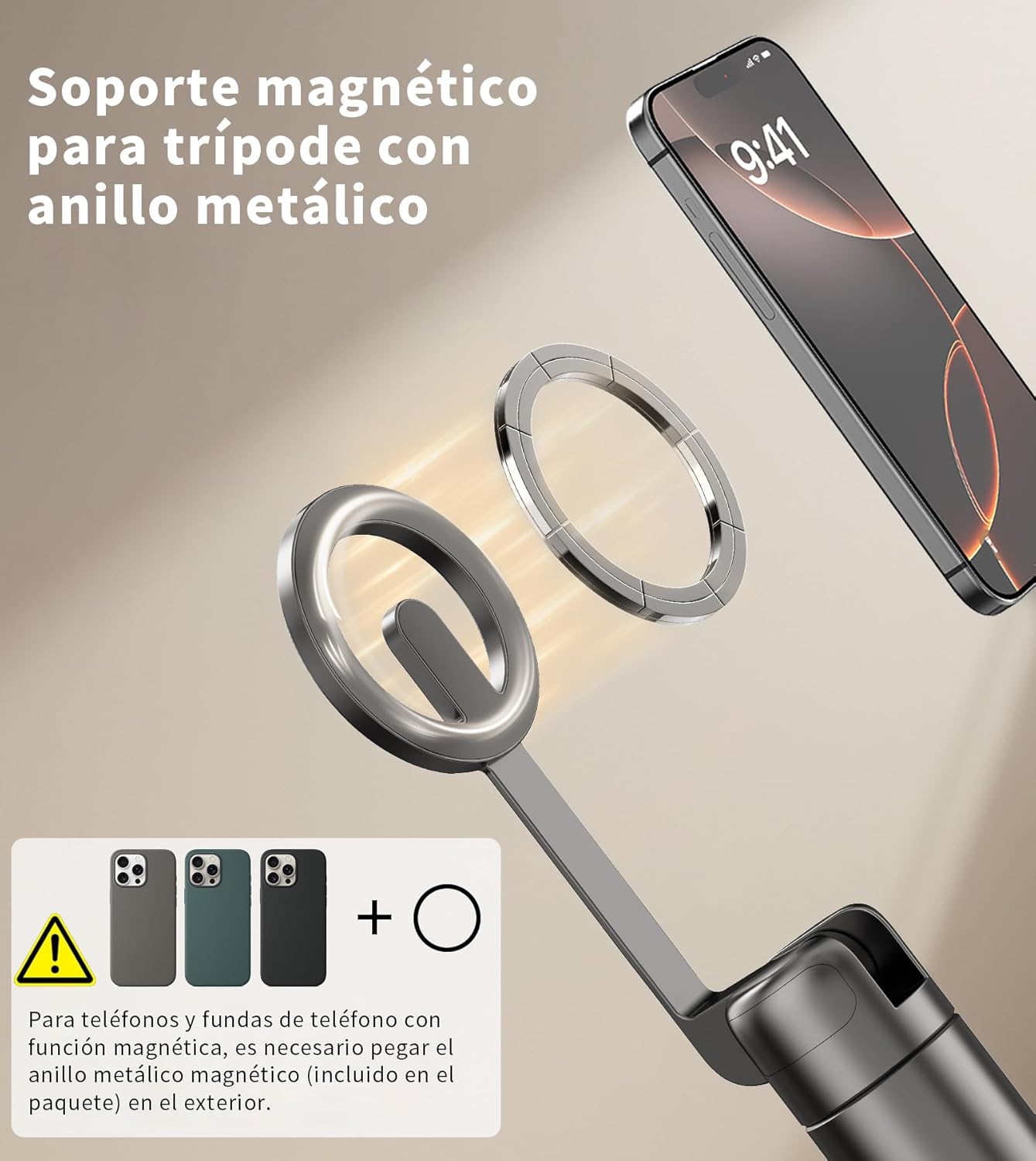 Thumbnail 1 de TONEOF Trípode móvil 173 cm MagSafe