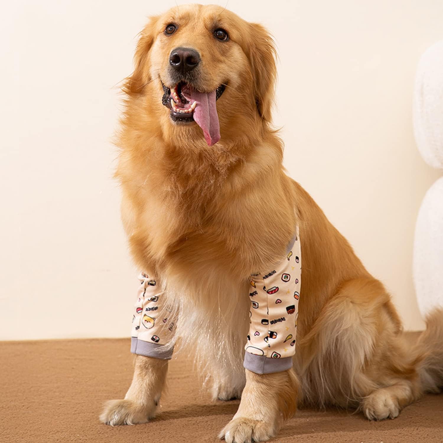 Thumbnail 4 de MeiAOBest Dog Front Leg Joint Protector Sleeve (Mesh Pad) – Size L, for Medium Dogs