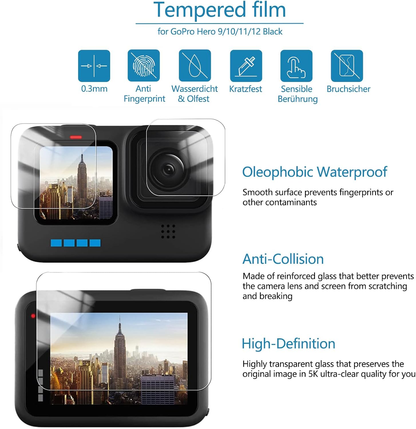 Thumbnail 2 de GoPro 65‑in‑1 Zubehörset für Hero 12/11/10/9 Black
