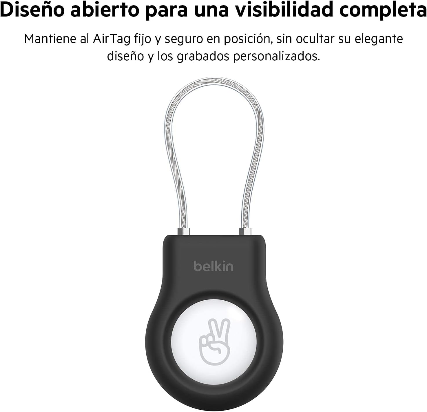 Thumbnail 4 de Belkin Funda Secure Holder para AirTag Negro