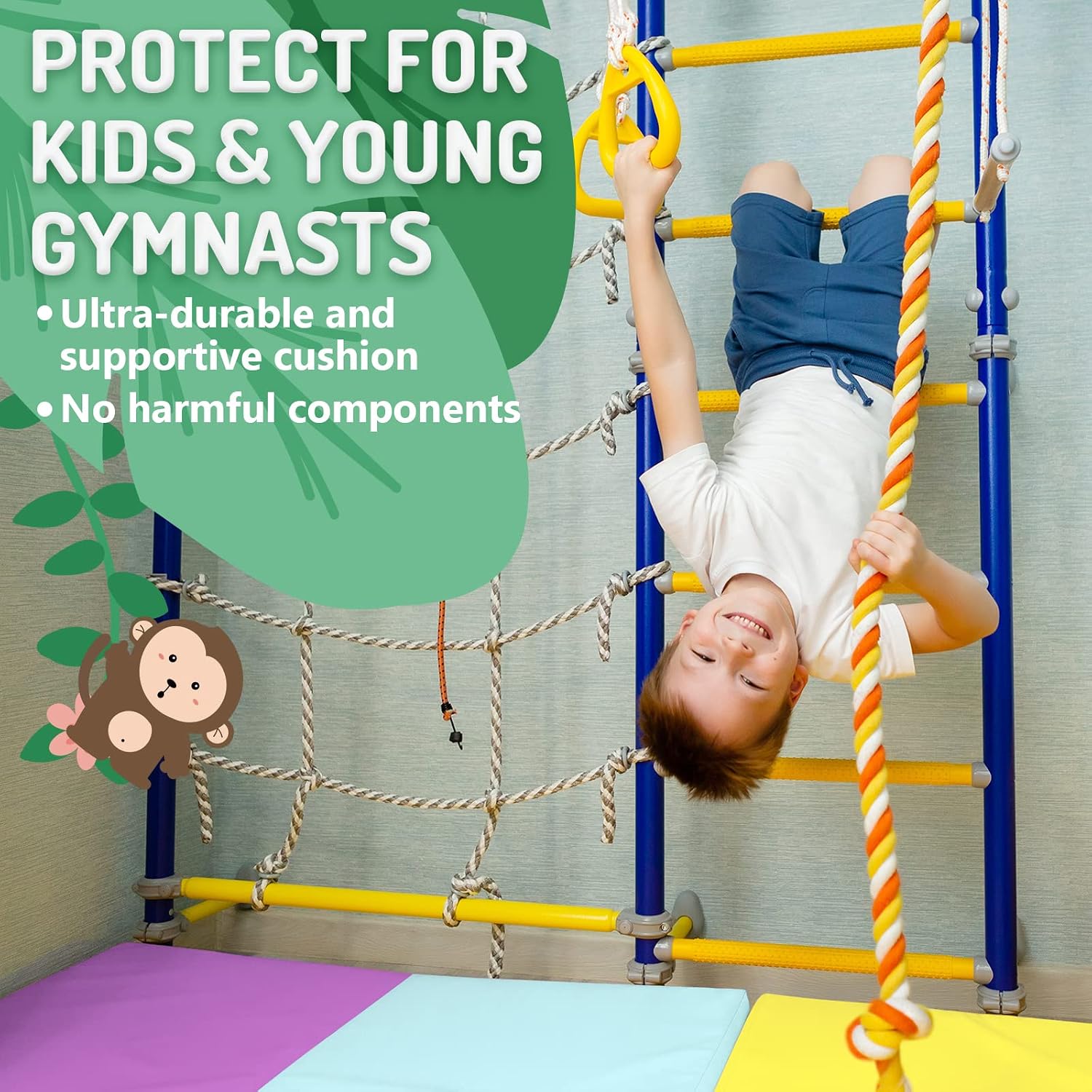 Detalle de PhysKcal 5-Panel Folding Tumbling Mat 195cm