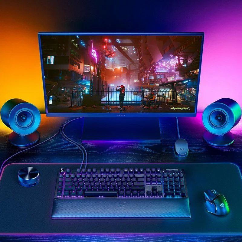 Thumbnail 3 de Razer Nommo V2 Pro: Altavoces gaming 2.1 con subwoofer inalámbrico para una experiencia envolvente