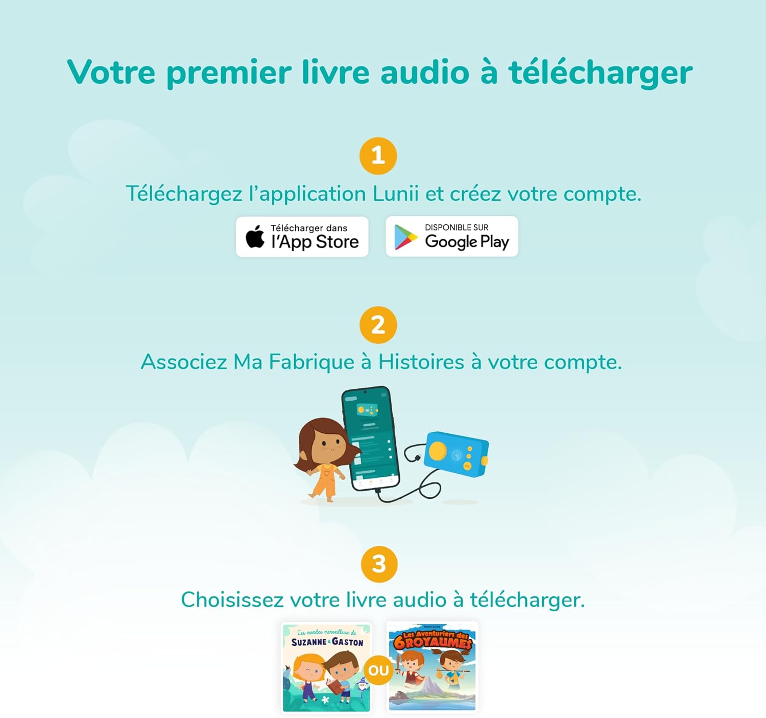 Thumbnail 2 de Lunii Ma Fabrique à Histoires Bleue + 2h30 d’histoires à composer (à télécharger) — conteuse interactive pour enfants