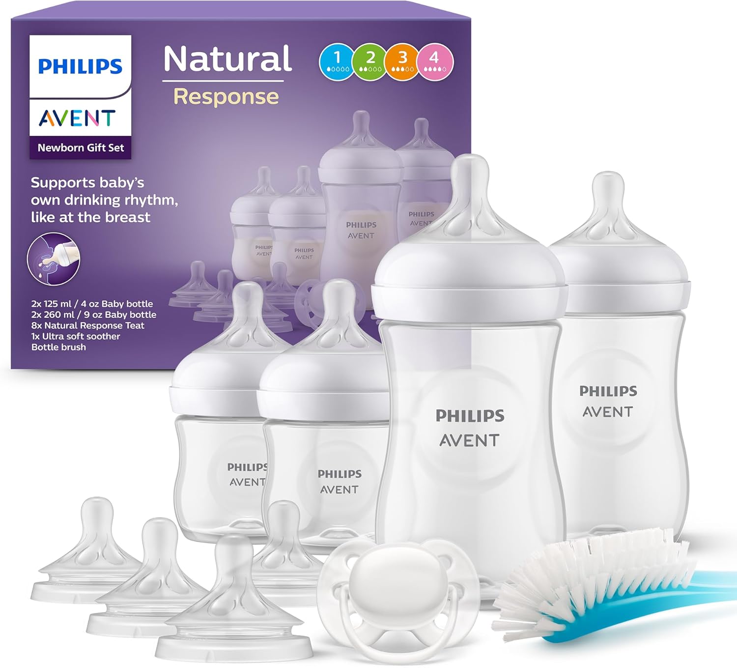 Detalle de Philips Avent SCD838/13 set regalo neonati 0-12 mesi