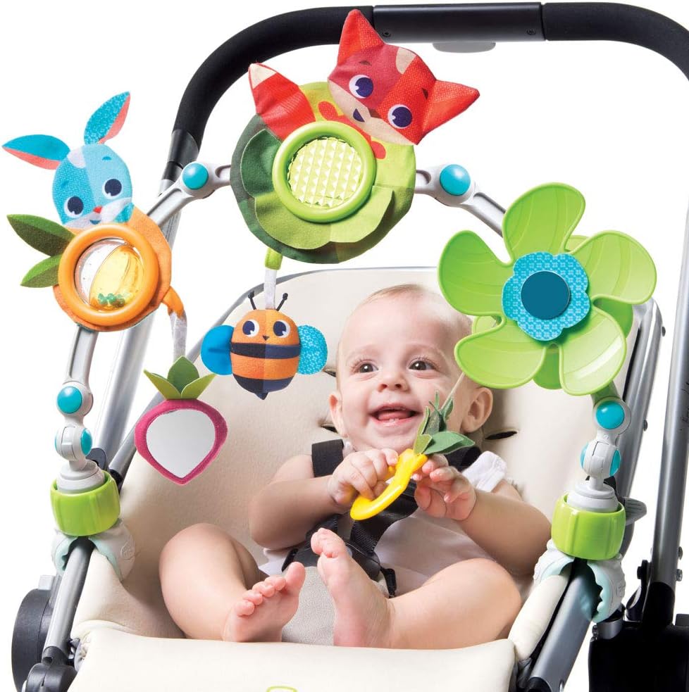 Detalle de Tiny Love Sunny Stroll Arco Gioco Passeggino, Culla e Ovetto – Meadow Days