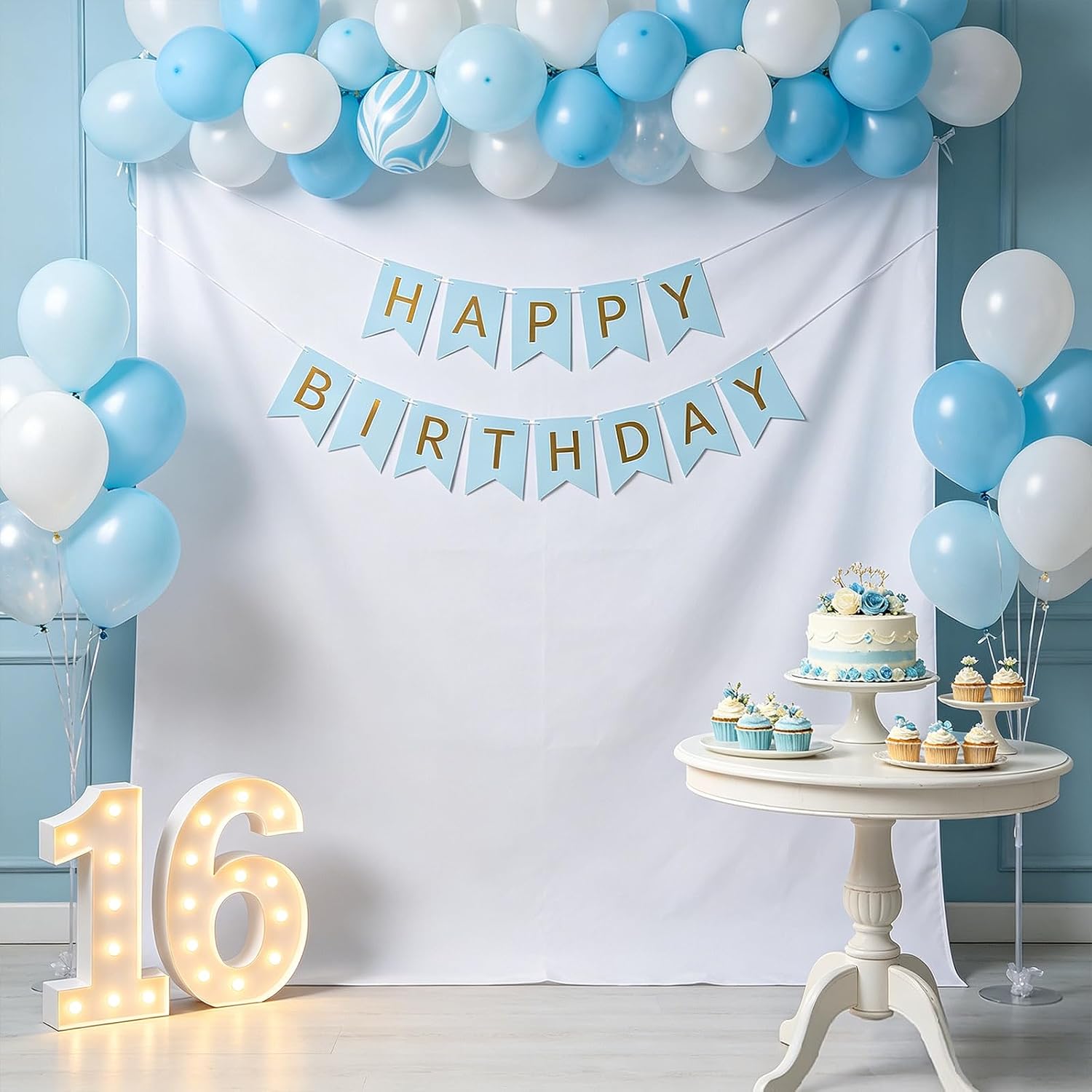 Detalle 2 de White Photography Backdrop 8x10FT