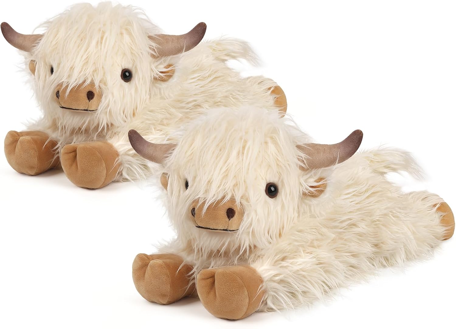 Detalle de Highland Cow Microwavable Plush Set of 2