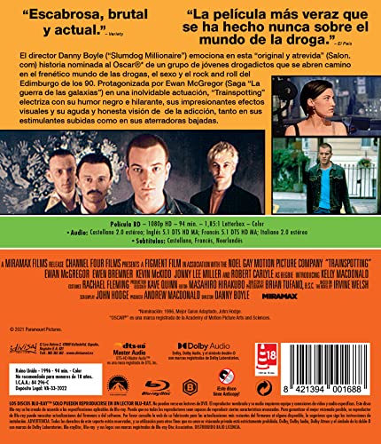 Detalle 2 de Trainspotting Blu-ray 🎬