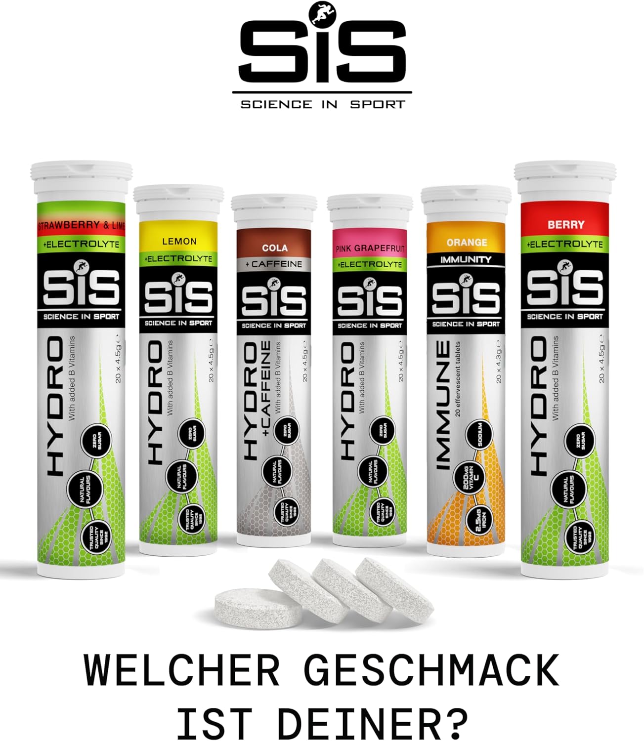 Thumbnail 5 de SiS GO Hydro – Elektrolyt-Tabletten für optimale Hydration und Muskelfunktion