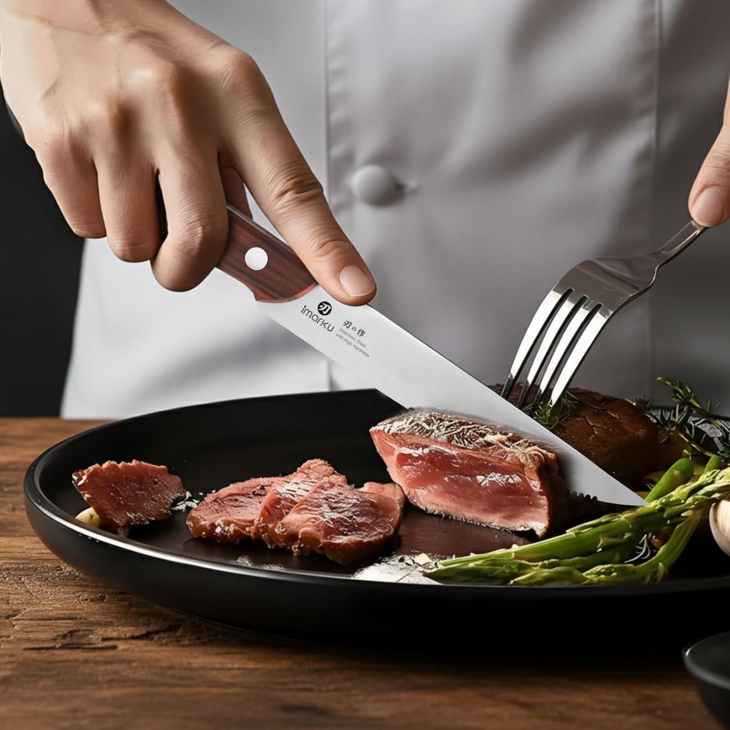 Thumbnail 6 de imarku Steak Knife Set, 9-inch