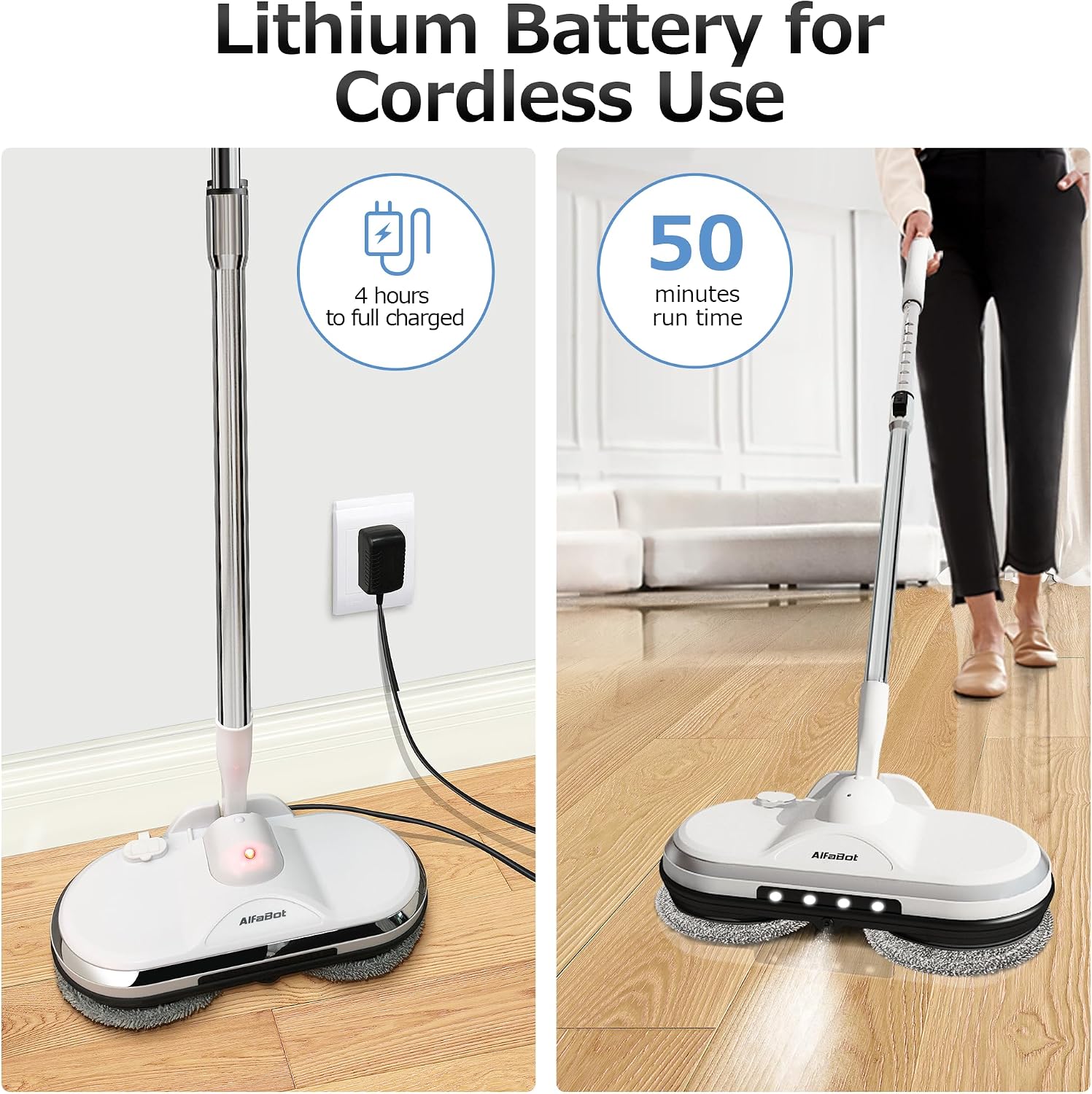 Thumbnail 2 de AlfaBot WS-24 Cordless Electric Mop