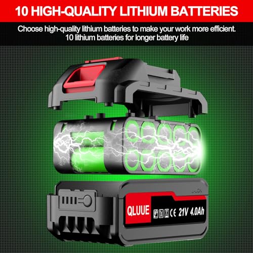 Thumbnail 4 de Mini motosierra QLUUE🔋 8" con 1150W, seguridad y accesorios