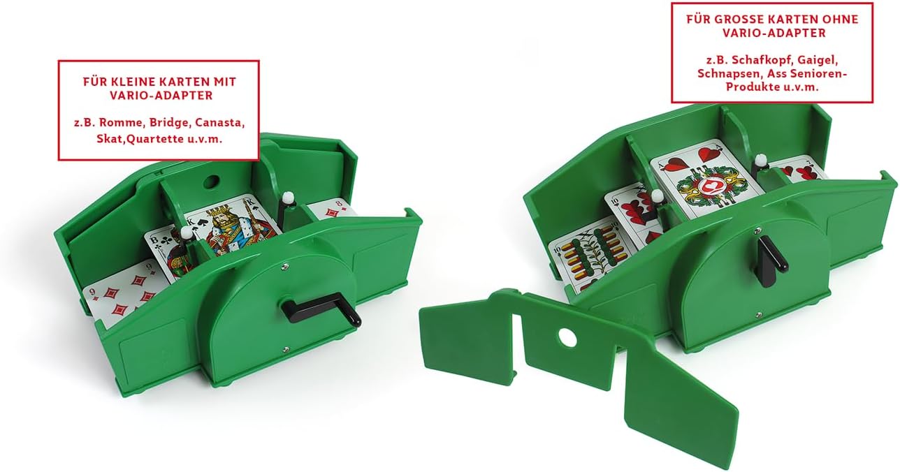 Detalle 1 de ASS Altenburger 22574033 Vario Card Mixer Manual Card Shuffler