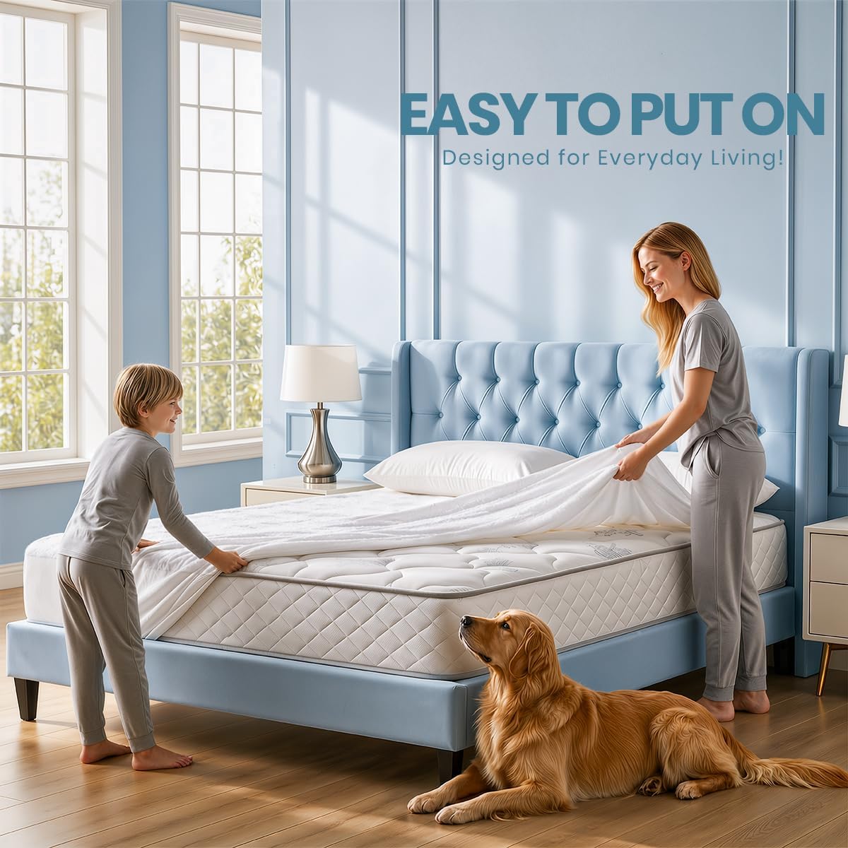 Thumbnail 6 de Utopia Bedding Twin Mattress Protector, 15-inch Fit