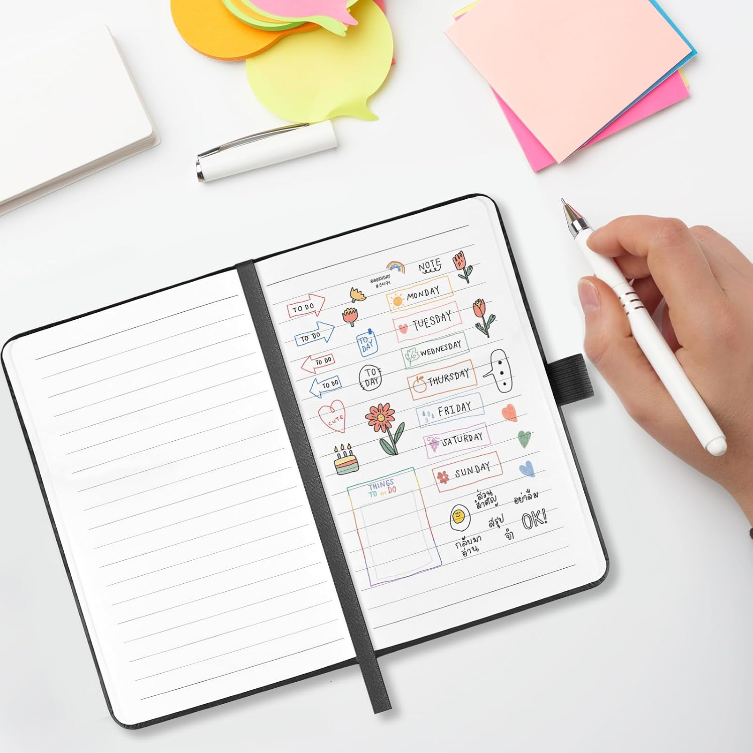 Detalle 2 de 3 Pack A6 Notebook 160 Pages