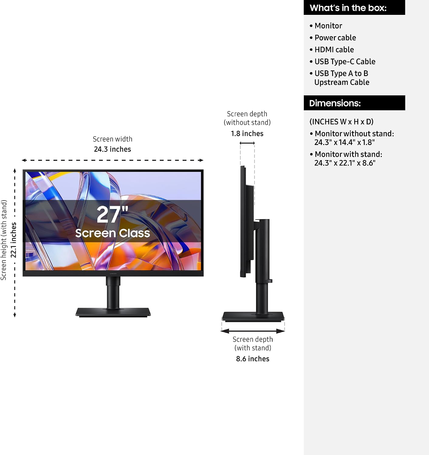 Thumbnail 5 de Samsung 27-inch Monitor