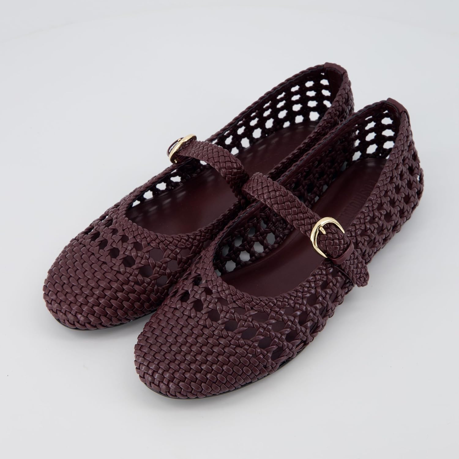 Detalle 2 de CUSHIONAIRE Woven Mary Jane Flats