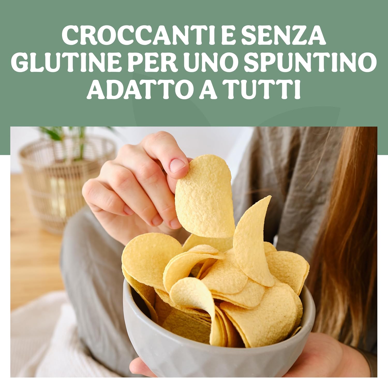 Thumbnail 3 de PROBIOS Pack de 12 chips bio de puces aux pois chiches avec pois de sécurité (12 x 40 g)