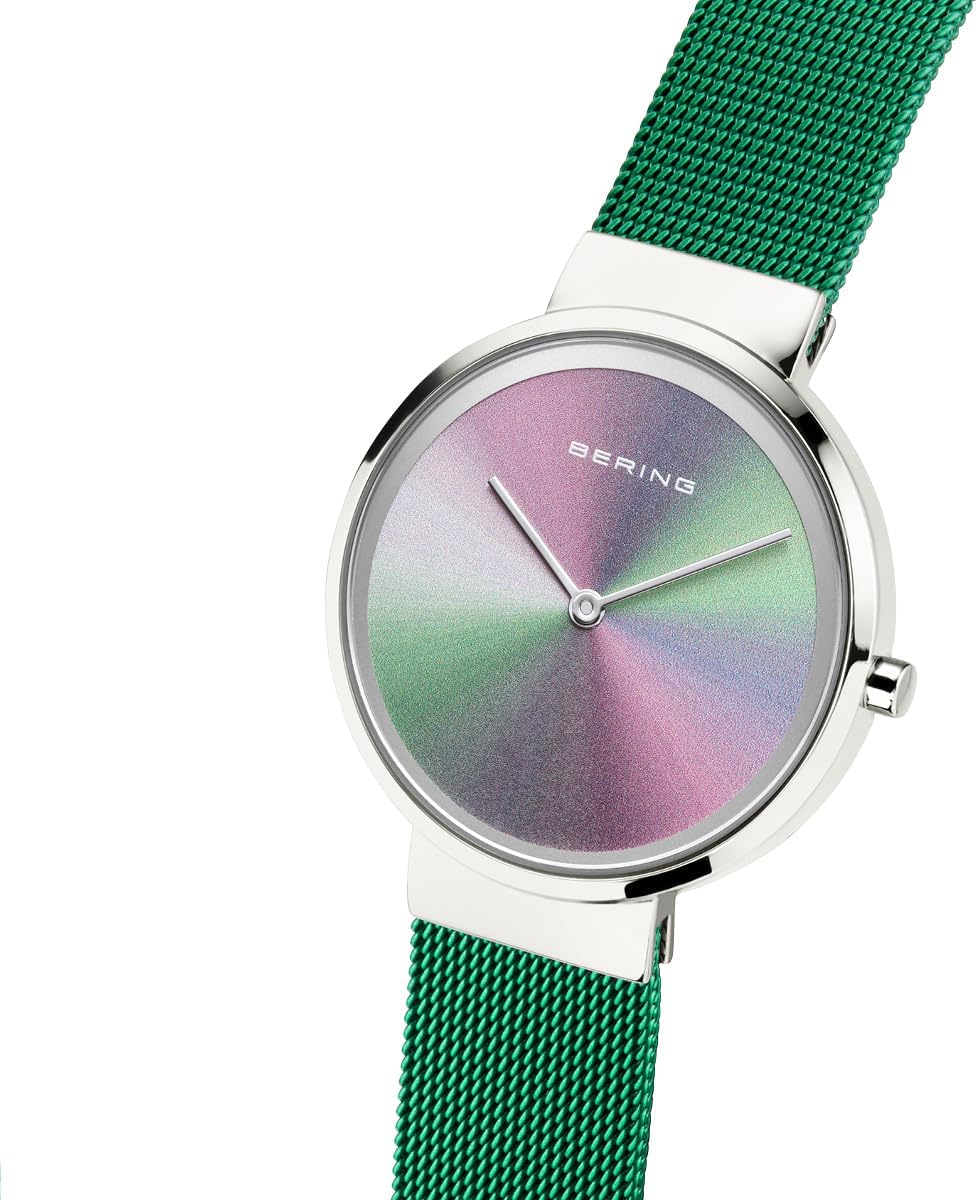 Thumbnail 1 de BERING 10X31 Orologio da donna: cassa 31 mm in acciaio, vetro zaffiro e cinturino in maglia milanese