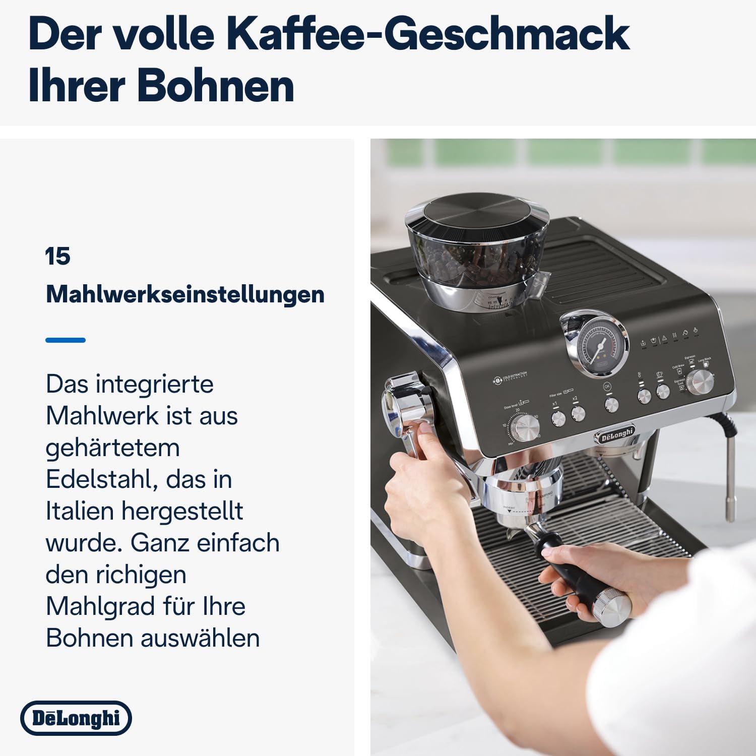 Detalle de De'Longhi La Specialista Opera EC9555.BK 1550W