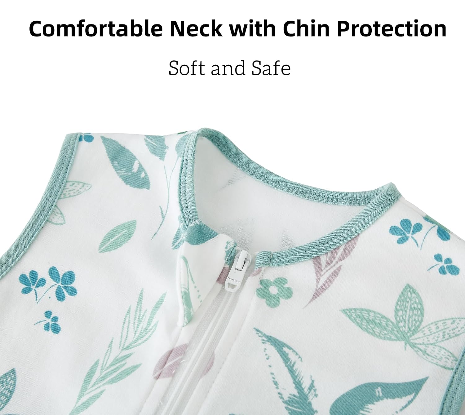 Thumbnail 2 de Chilsuessy Baby Sommerschlafsack mit Füßen 0.5 Tog – Baumwolle, 90 cm / geeignet für 100–110 cm Körperhöhe