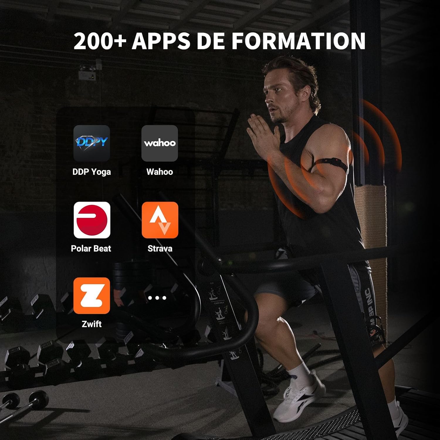 Thumbnail 3 de COOSPO HW9 Brassard cardio Bluetooth 5.0 📟